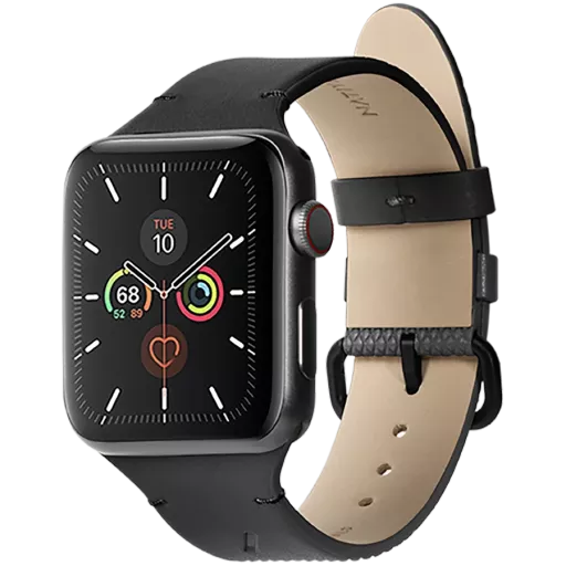 NATIVE UNION Classic Strap for Apple Watch 42/44/45 Band (RE)CLASSIC STRAP Black for Apple Watch 42/44/45 mm