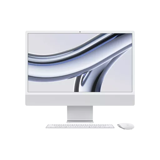 iMac 24" M3, 8C CPU 10C GPU, 8ГБ 512ГБ SSD, Серебристый