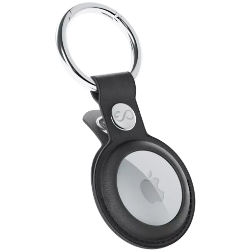 Брелок EPICO из кожи для AirTag, Чёрный