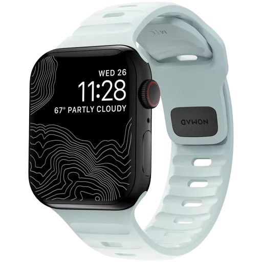 Ремешкок NOMAD Sport Strap, 38/40/41 mm, Icy Blue Glow