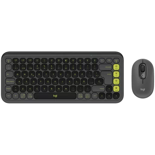 Клавіатура LOGITECH POP ICON COMBO GRAPHITE