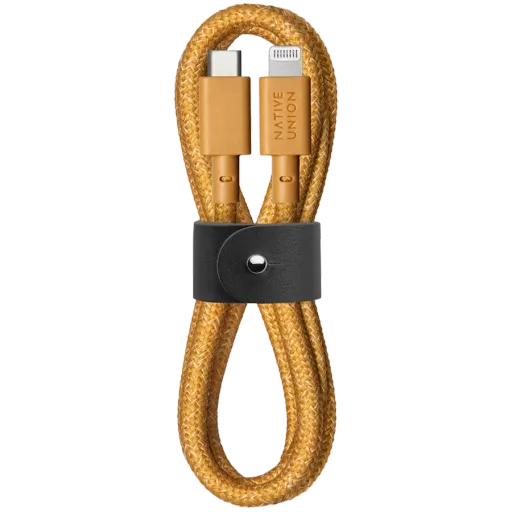 NATIVE UNION Кабель-переходник с USB-C на Lightning, Kraft, 1.2м