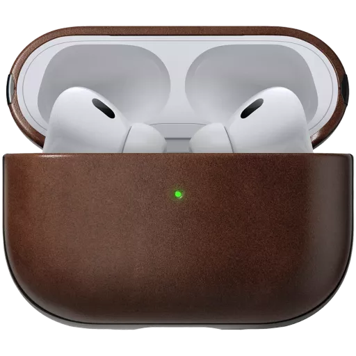 Чехол NOMAD Modern из кожи для AirPods Pro (Gen. 2), Коричневый