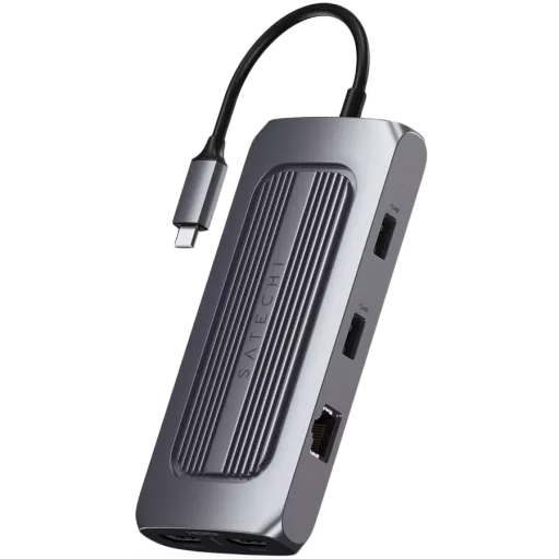 SATECHI  Multiport Adapter  сұр кеңістік