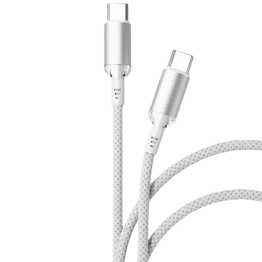VLP USB-C кабелі, Белый, 1.2м