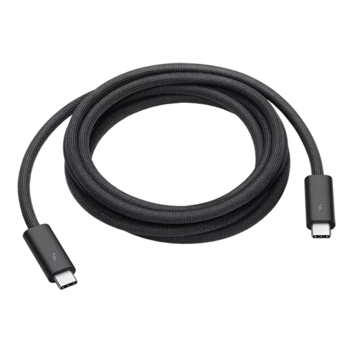 Apple Thunderbolt 4 Pro Cable, Black, 1.8m