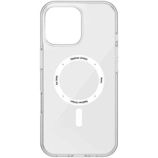 NATIVE UNION Чехол (RE)CLEAR с MagSafe Прозрачный для iPhone 16 Pro Max