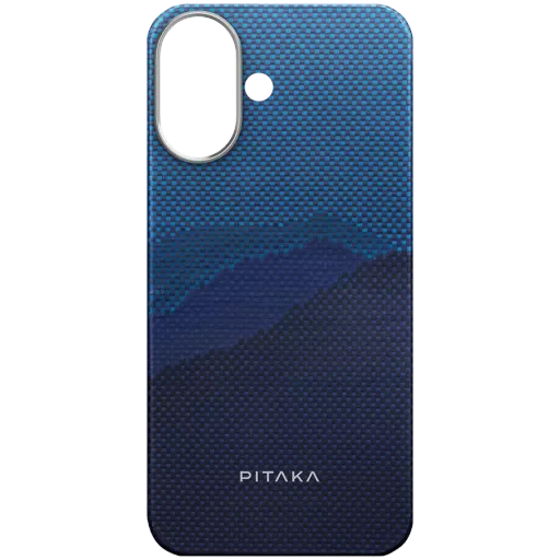 Husă PITAKA Tactile Woven cu MagSafe pentru iPhone 16, Over The Horizon