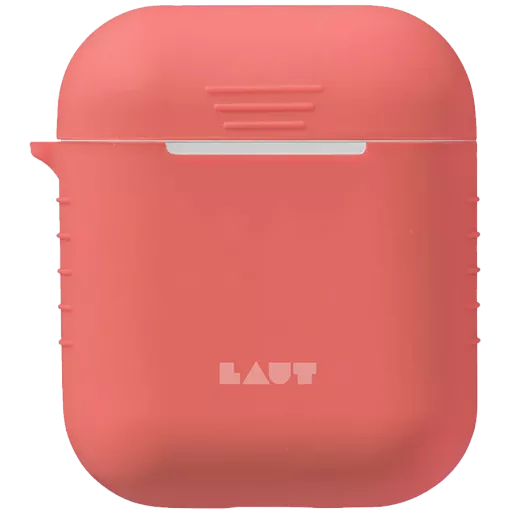 Чехол LAUT Pod для AirPods  Коралловый для AirPods (Gen1/2)