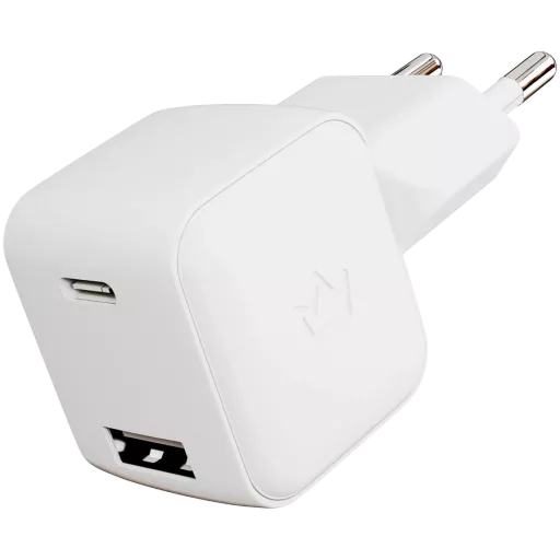 Адаптер питания VLP 2*USB/USB-C, 30 Вт