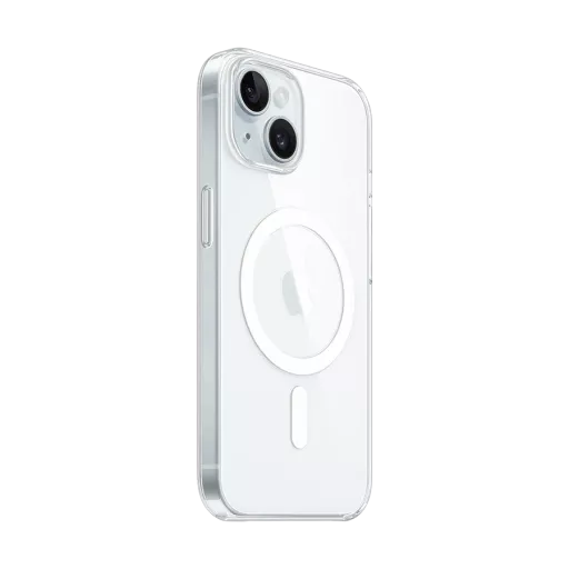Apple Чехол Clear Case с MagSafe Прозрачный для iPhone 15