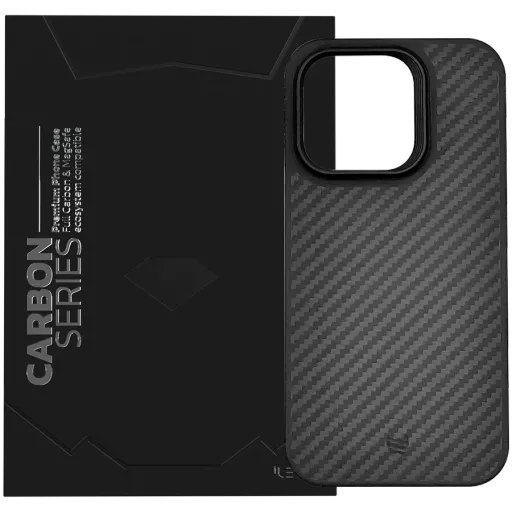 iLera Keys Carbon Series  Qara iPhone 15 Pro üçün