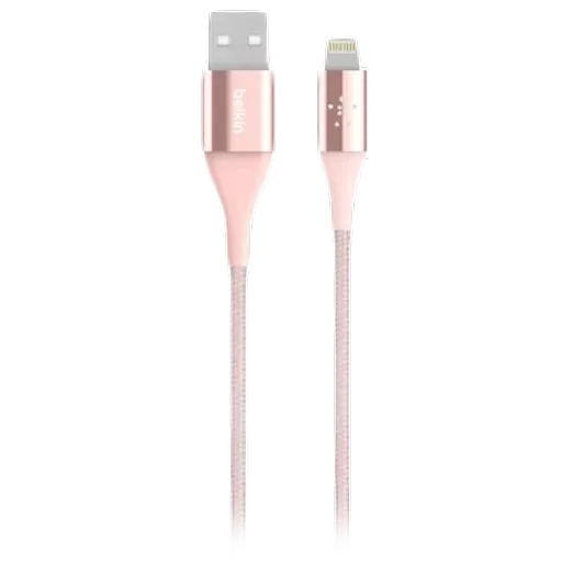 BELKIN Кабель Lightning MIXIT DuraTek, Розовое золото, 1.2м