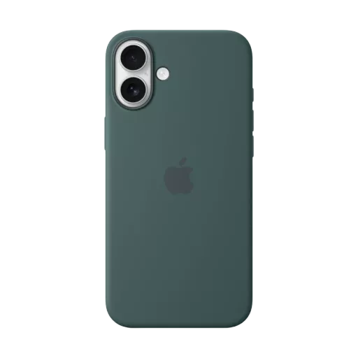 APPLE силиконовый чехол с MagSafe Озеро Зеленый для iPhone 16 Plus