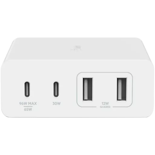 Адаптер питания BELKIN 4*USB/USB-C 2*USB Тип C, 2*USB Тип A, 108 Вт