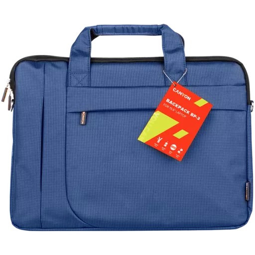CANYON Çanta Fashion toploader Göy MacBook Pro 15 üçün