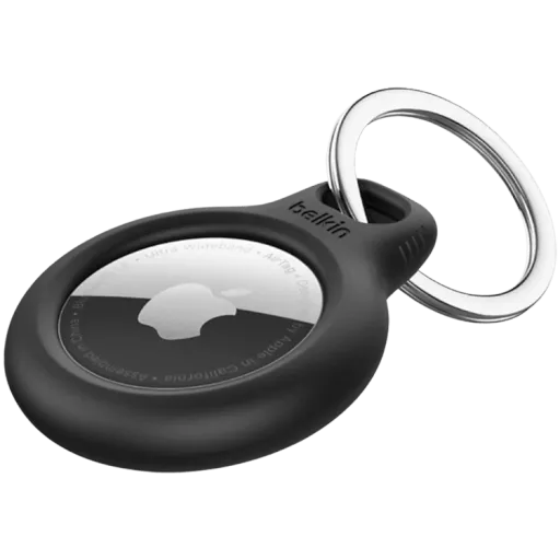 BELKIN Secure holder with Keyring  4 Pack для Airtag, Чёрный