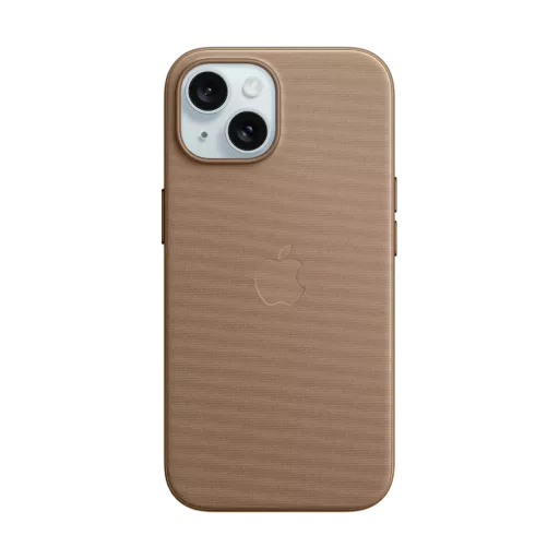 APPLE Պատյան FineWoven Case with MagSafe հետ MagSafe Պլատինե մոխրագույն for iPhone 15