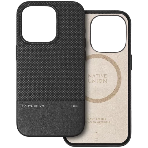 NATIVE UNION Case (RE)CLASSIC with MagSafe Black for iPhone 15