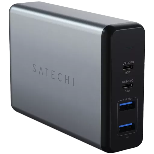 Power Adapter SATECHI 4*USB/USB-C 2*USB 2.0 (type A), 2*USB Type-C, 108 W