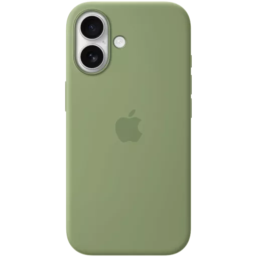 Apple силиконовый чехол с MagSafe Light Moss для iPhone 17