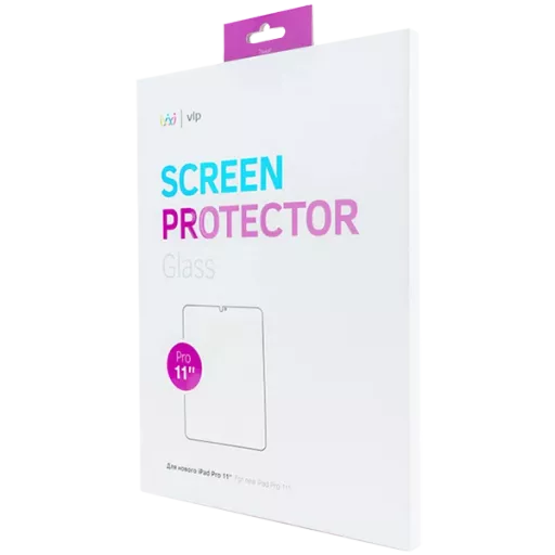VLP Защитное стекло  для iPad Pro 11Protective glass "vlp", oleophobic