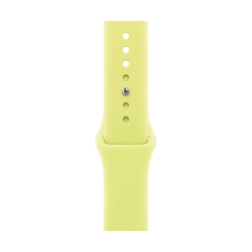 Apple 40мм Sport Band - S/M & M/L Ремешок Sport Band Неоновый желтый для Apple Watch 38/40/41 mm