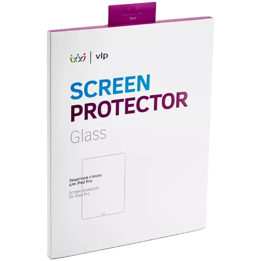 VLP Защитное стекло  для iPad Pro 12.9Protective glass "vlp", oleophobic