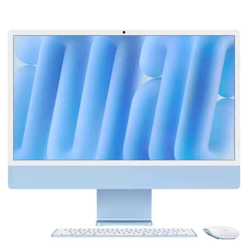 iMac 24" M4, 8C CPU 8C GPU, 16ГБ 256ГБ Твердотільний накопичувач, Синій