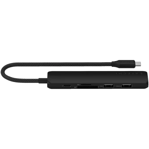 SATECHI  Slim 6 Multiport  Multiport Adapter  Чорний