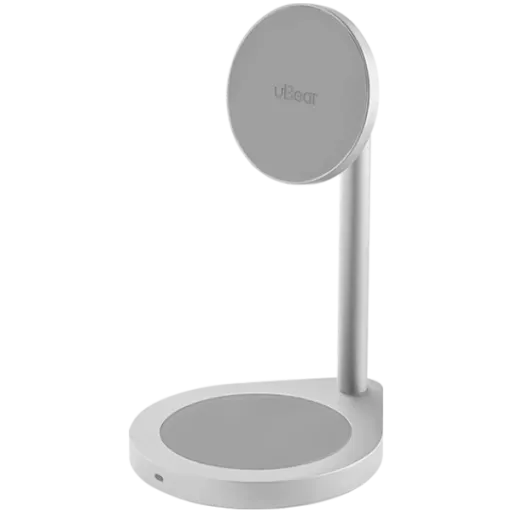 Беспроводное зарядное устройство UBEAR, 30 Вт, Серый