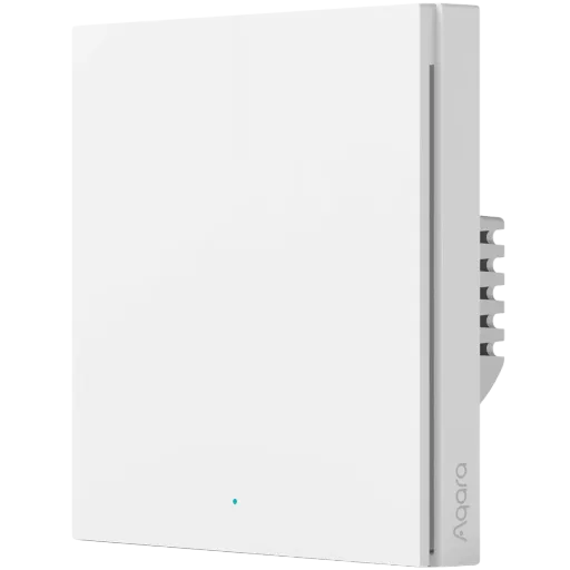 Smart Remote Control AQARA WS-EUK03 Smart Wall Switch H1 (Smart wall switch H1 (with neutral, single rocker)) for Sockets