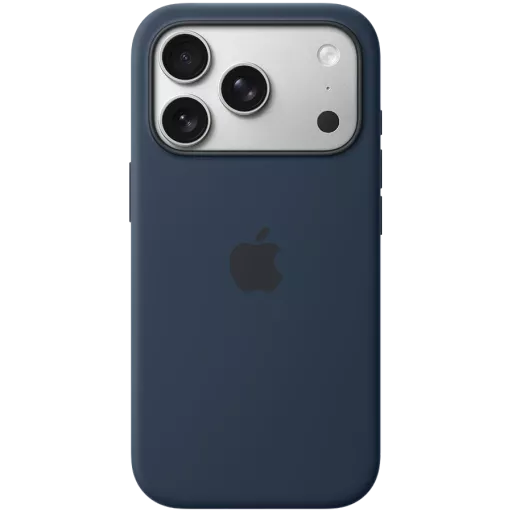 Apple силиконовый чехол с MagSafe Тёмная ночь для iPhone 17 Pro