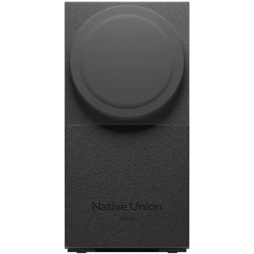 Бездротовий зарядний пристрій Native Union Rise 2-in-1 Qi2 Black (RS-2IN1-BLK)