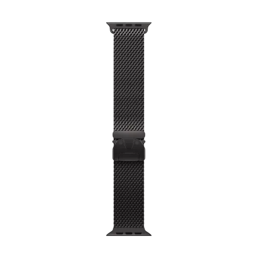 Ремінець APPLE 49mm Milanese Loop Milanese Loop Чорний за Apple Watch 44/45/46/49 mm