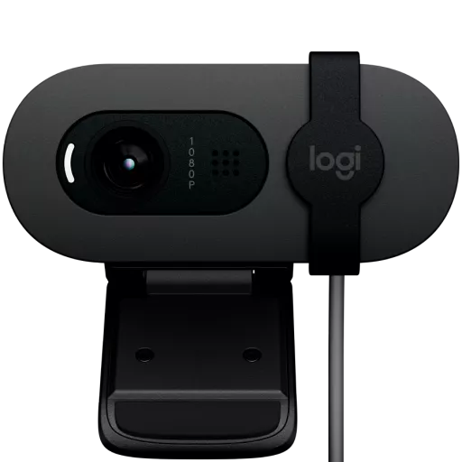 Веб-камера LOGITECH Brio 100 Full HD Webcam - GRAPHITE - USB - EMEA28-935 (L960-001585)