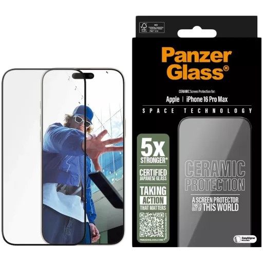 Защитное стекло PANZERGLASS для iPhone 16 Pro Max