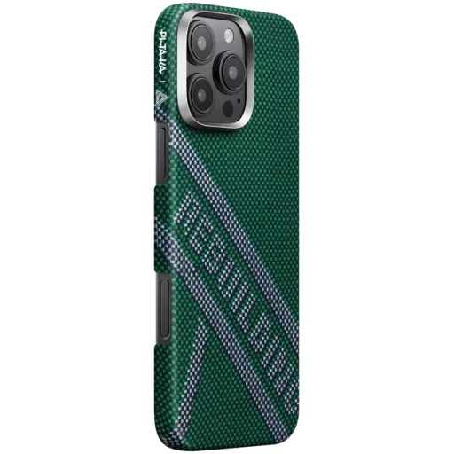 Husă PITAKA Re-TROS Tactile Woven cu MagSafe pentru iPhone 16 Pro Max, Refining