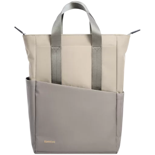 TOMTOC Backpack Slash-T63 Laptop Backpack 13.5"  Moon Grey for Notebook up to 13"/MacBook Pro 14/MacBook Air 13/MacBook Pro 13