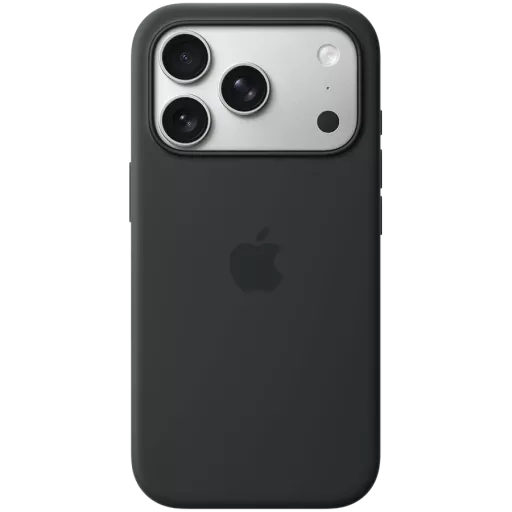 Apple Keys Silicone Case  MagSafe ilə Qara iPhone 17 Pro üçün