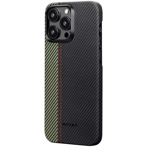 PITAKA Чехол Fusion Weaving MagEZ Case 4 с MagSafe Overture для iPhone 15 Pro