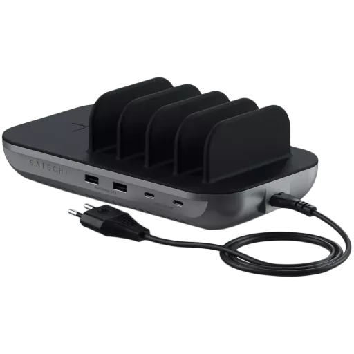 SATECHI Wireless Charger, 20 Վտ, Մոխրագույն