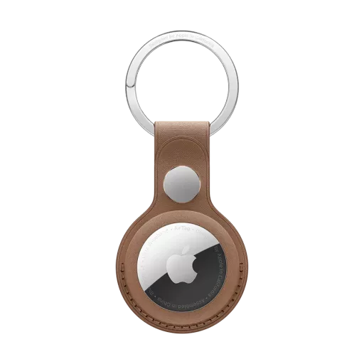 APPLE  for AirTag, TaupeFineWoven Key Ring