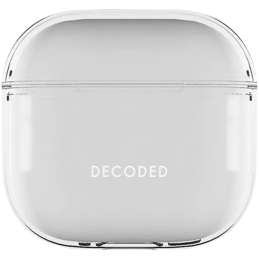 DECODED Case Aircase  Transparent for AirPods (Gen4)