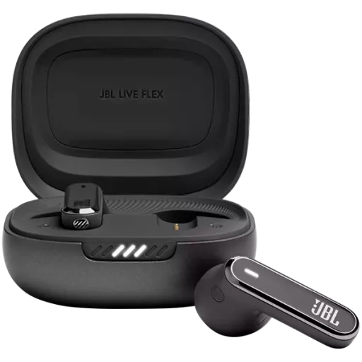 JBL Live Flex Беспроводные наушники, Чёрный