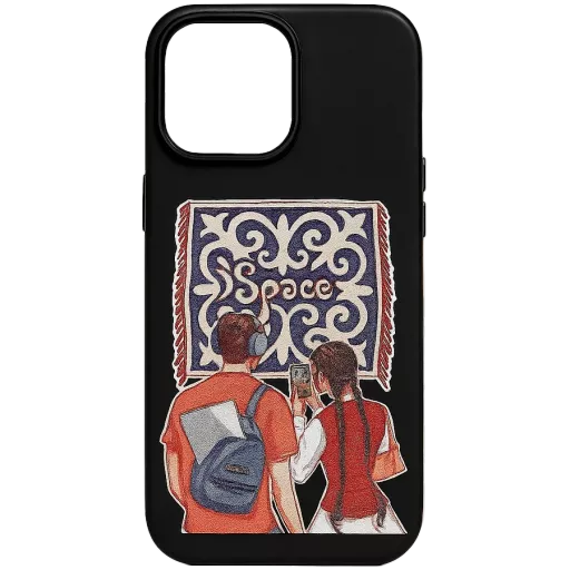 ISPACE Чехол iSpace  Чёрный для iPhone 16 Pro