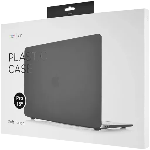 VLP Чехол-накладка Plastic Case  Чёрный для MacBook Pro 15