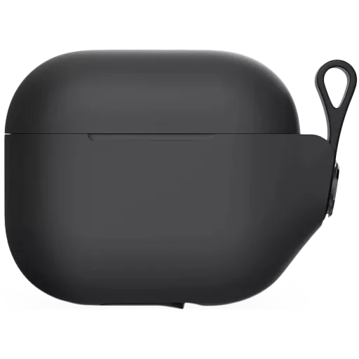 MOSHI Чехол Pebbo  Чёрный для AirPods (Gen. 3)