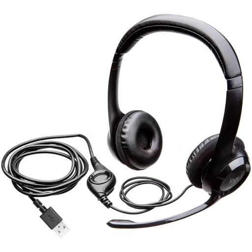 Навушники LOGITECH Headset H390 USB Black (L981-000406)