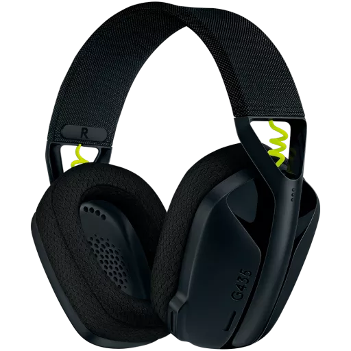 Наушники LOGITECH G435 Lightspeed Wireless Gaming Black (L981-001050)
